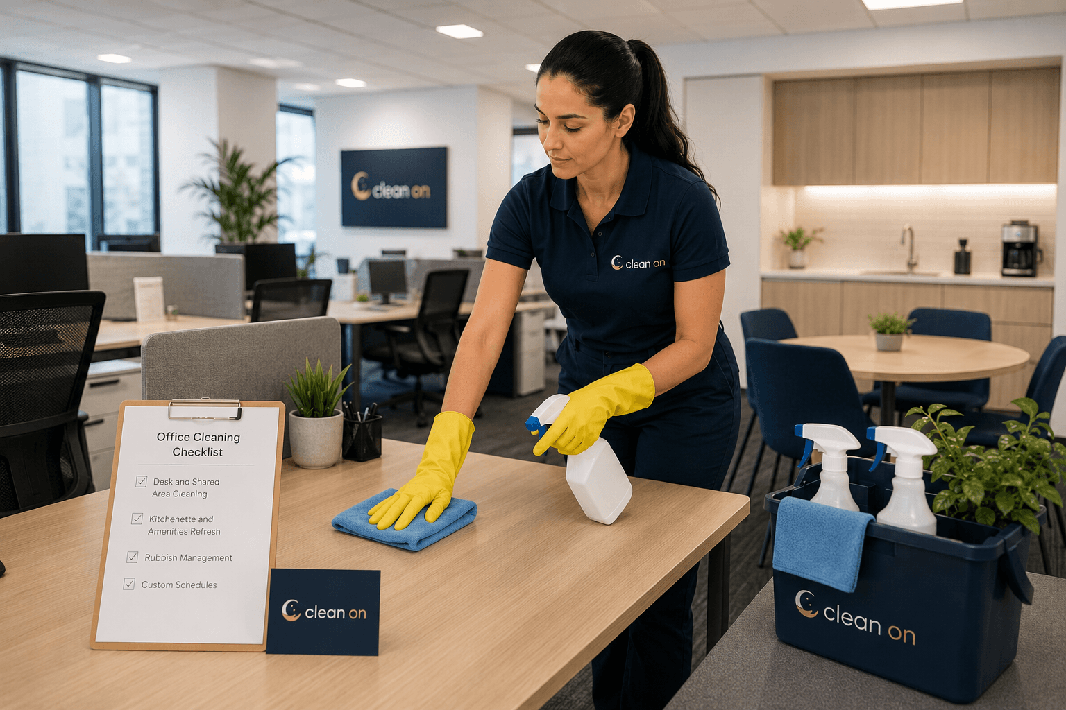 Office cleaning